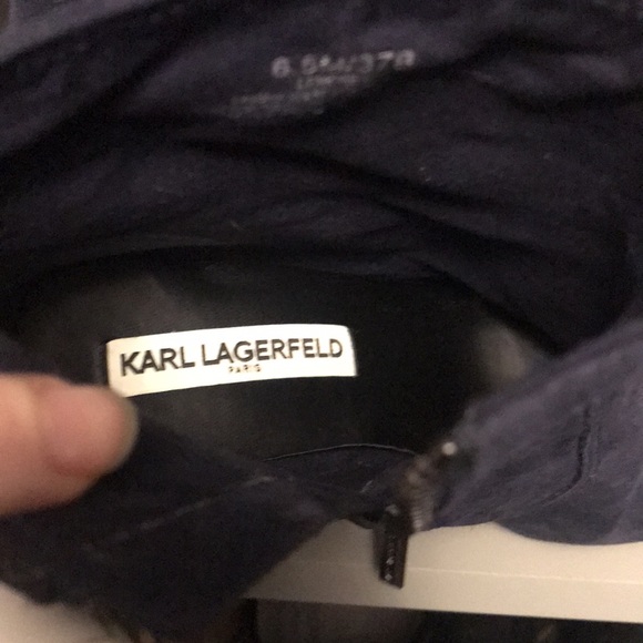 Ladies Karl Lagerfeld boots, only used once - Picture 5 of 6